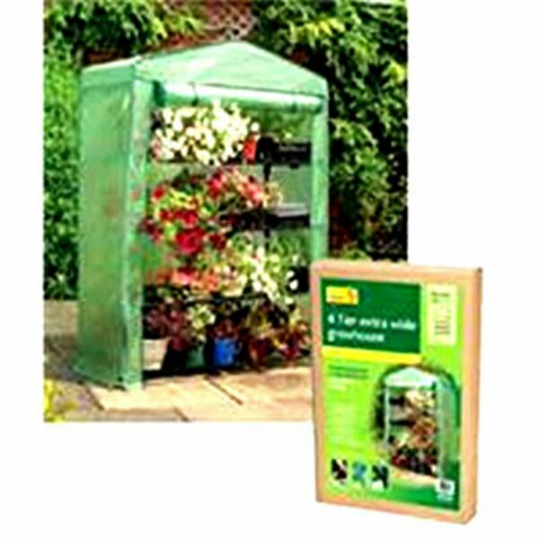 Gardman Usa Gardman- Usa  4 Tier Extra Wide Greenhouse GA38278